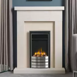 Elite Satin Fascia 16″ Ecoflame Electric Fire