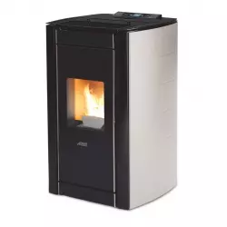 98 Elite Hermetic 10 Red Ductable Wood Pellet Stove