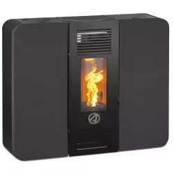 Subtile 12 Charcoal Ductable Slimline Wood Pellet Stove