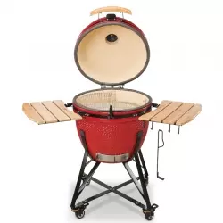Kamado Bono Grande Red open