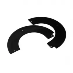 Split Flue Rosette 45 Degree