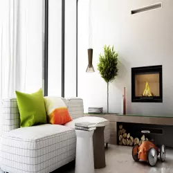 ZibiI Sliding Glass 12 Insert Stove room view