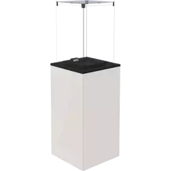 Patio Mini M White Panel Gas Heater