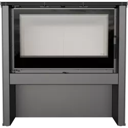 Juno 12 kW White Panel Stove