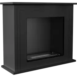 Bio Fireplace June Black