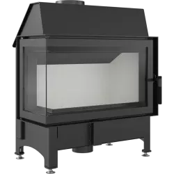 ZIBI Left Corner Glass (without iron bracket) 11 Insert Stove
