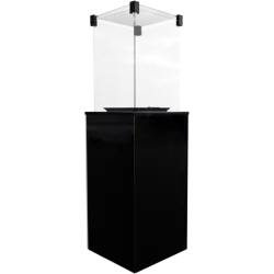 Patio M Black Panel Gas Heater