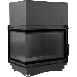 Zuzia Left Side Glass Deco 12-15kW Insert Boiler Stove