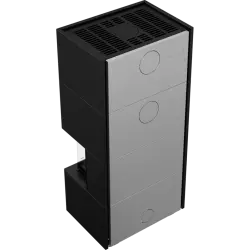Fireplace NBC 7 With Steel Casing EASY BOX - B|ack
