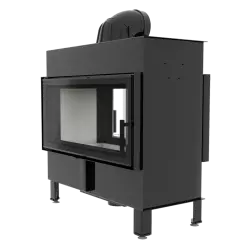 Lucy Tunnel 16 kW Double Sided Insert Stove side view