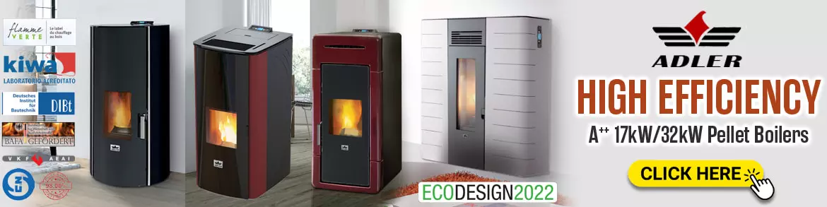 Adler boiler pellet stoves